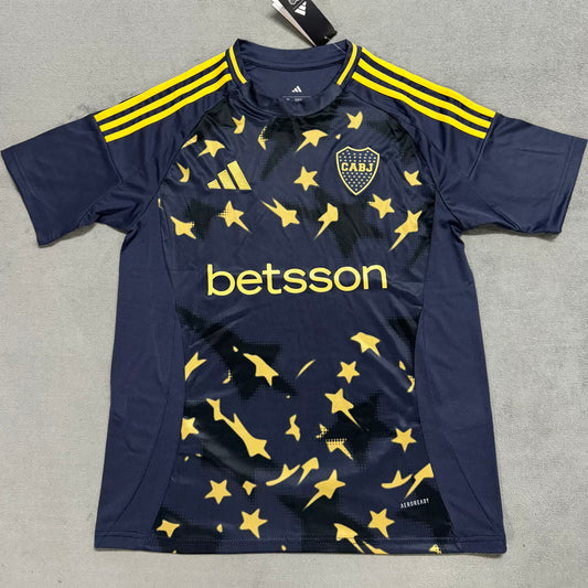 Jersey 2025 Boca Tercero Manga corta Versión Fan