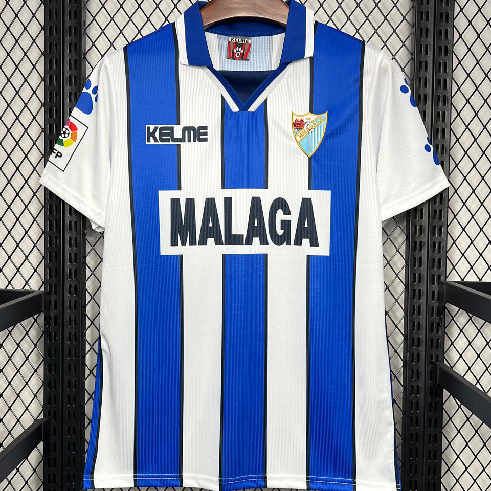 jersey 1998 malaga local manga corta versión fan retro