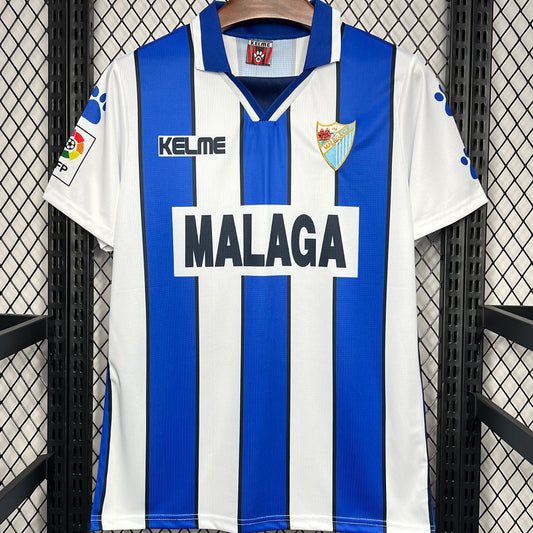 Jersey 1998 Malaga Local Manga corta Versión Fan Retro