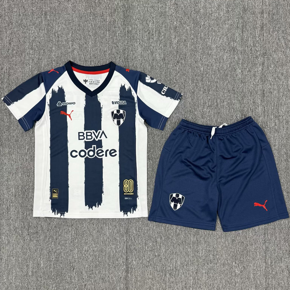 Jersey 2025/26 Monterrey Local Manga corta Niño
