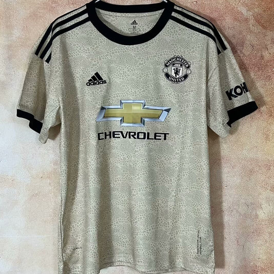 Jersey 2019/20 Manchester United Visitante Manga corta Versión Fan Retro