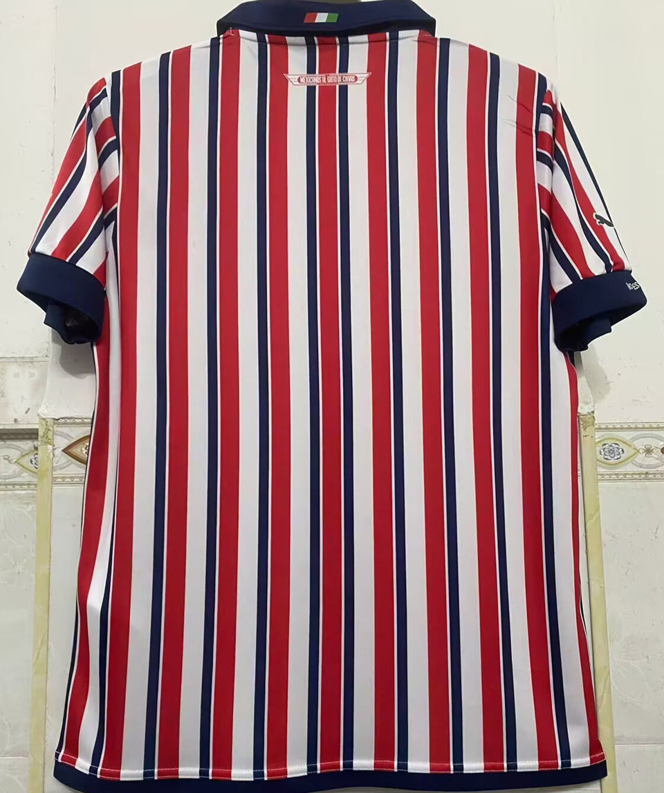 jersey 2018 chivas especial manga corta versión fan retro