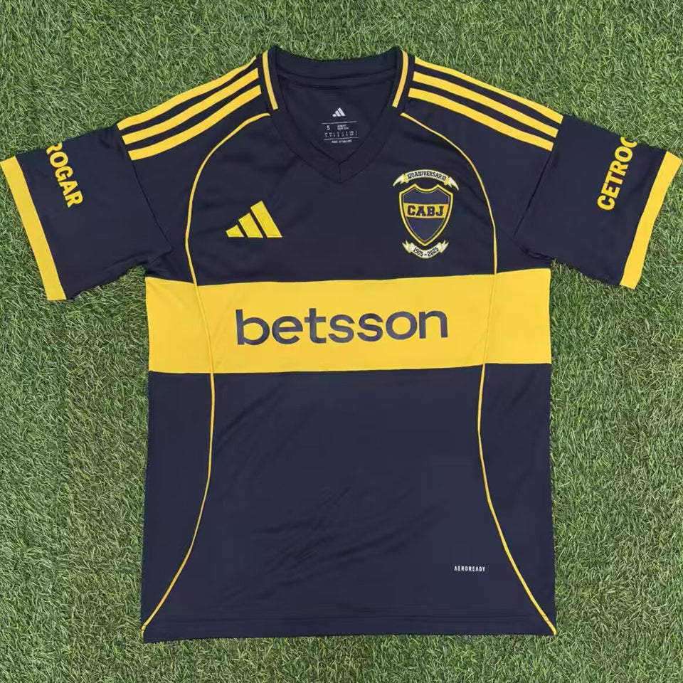 jersey 2025/26 boca especial manga corta versión fan