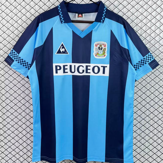 Jersey 1996/1997 Coventry City Local Manga corta Versión Fan Retro