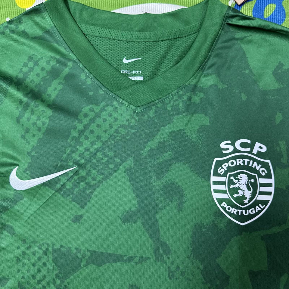 Jersey 2025/26 Sporting Lisbon Especial Manga corta Versión Fan