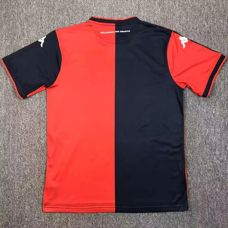 Jersey 2024/25 Genoa Local Manga corta Versión Fan