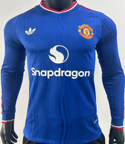 Jersey 2026/27 Manchester United Visitante Manga larga Versión Jugador