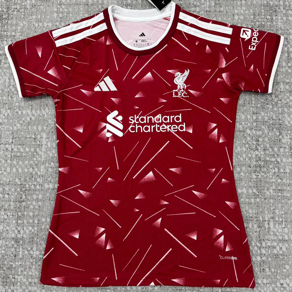 jersey 2026/27 liverpool local manga corta mujer