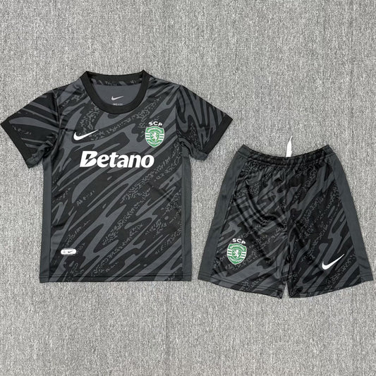 Jersey 2025/26 Sporting Lisbon Portero Manga corta Niño