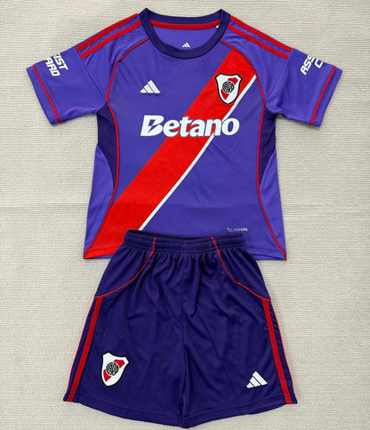 Jersey 2025/26 River Plate Tercero Manga corta Niño