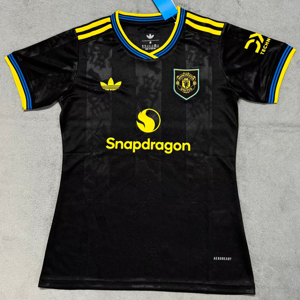 jersey 2025/26 manchester united tercero manga corta mujer
