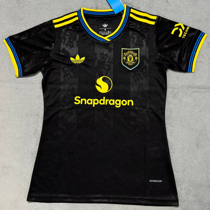 Jersey 2025/26 Manchester United Tercero Manga corta Mujer