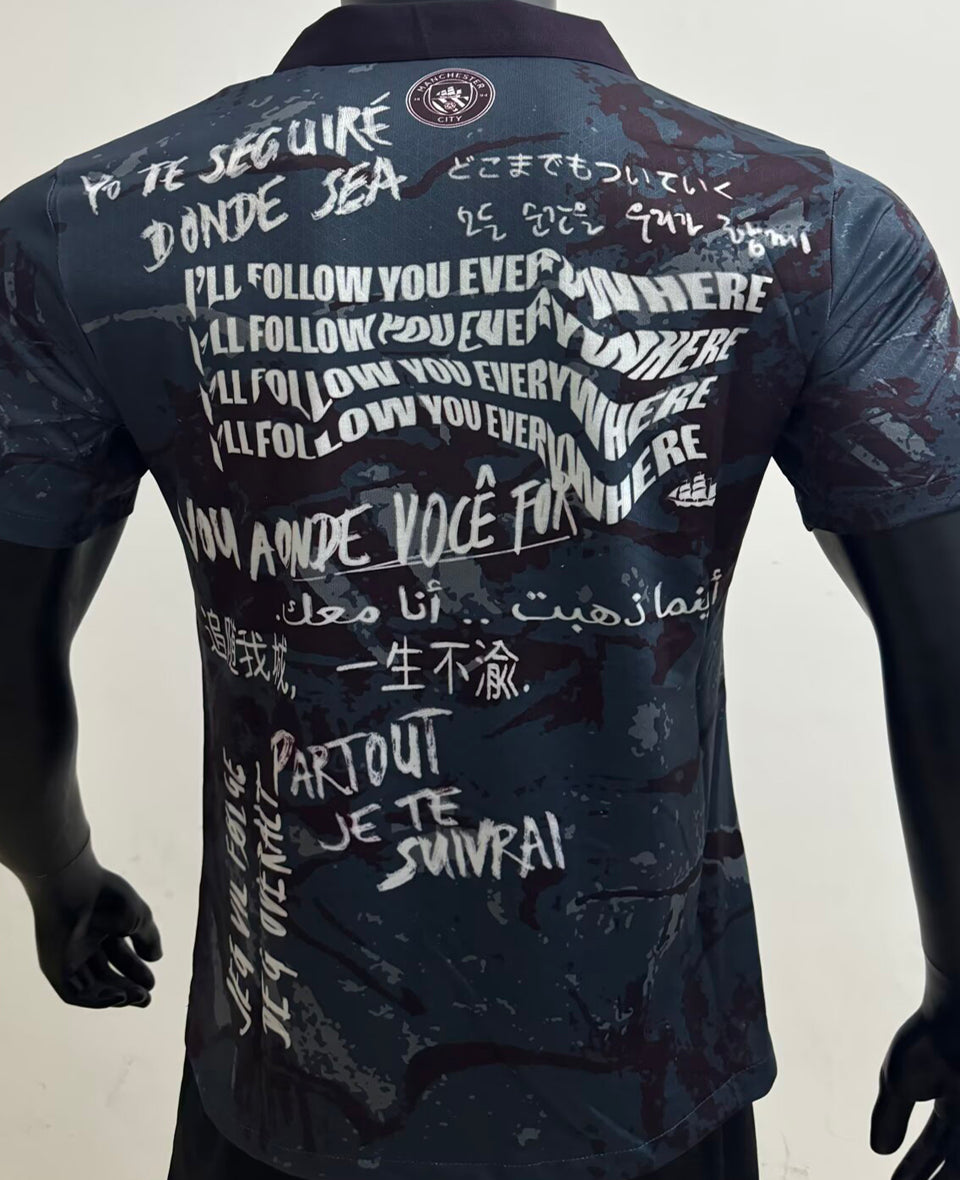Jersey 2025 Manchester City Especial Manga corta Versión Jugador