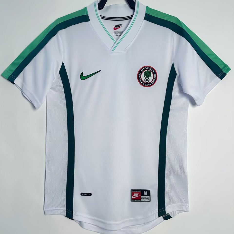 1998 nigeria visitante versión fan selecciones retro