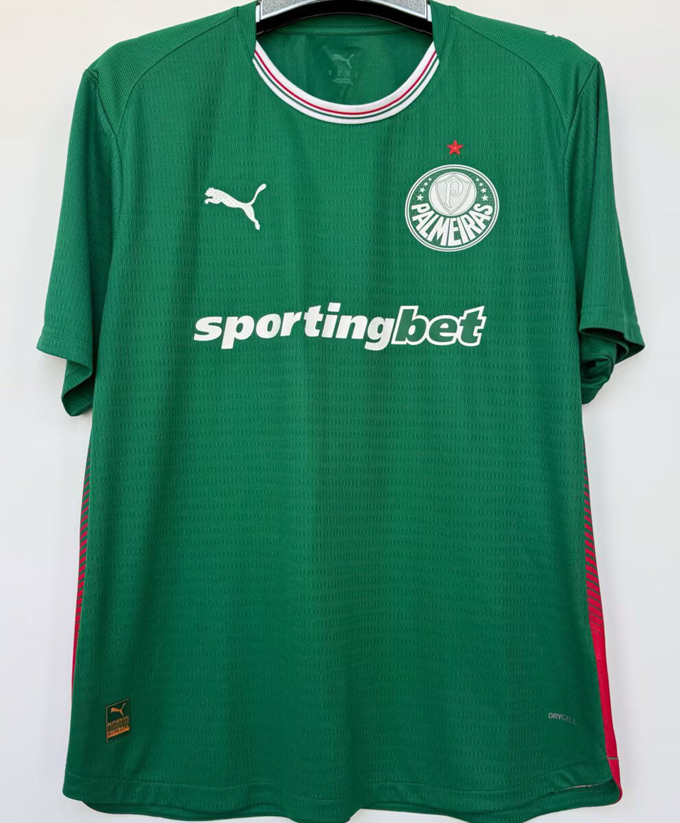 jersey 2026/27 palmeiras local manga corta versión jugador