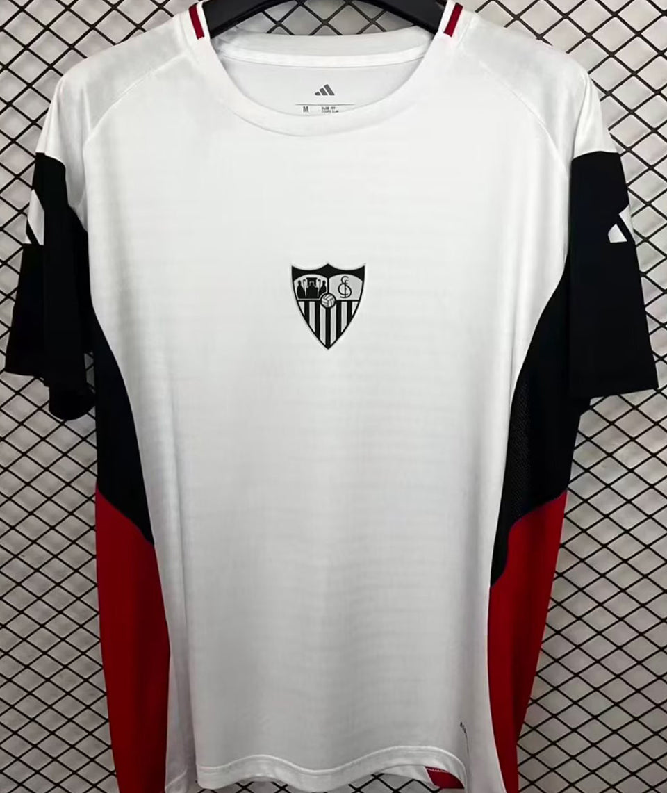 jersey 2025/26 sevilla fc especial manga corta versión fan