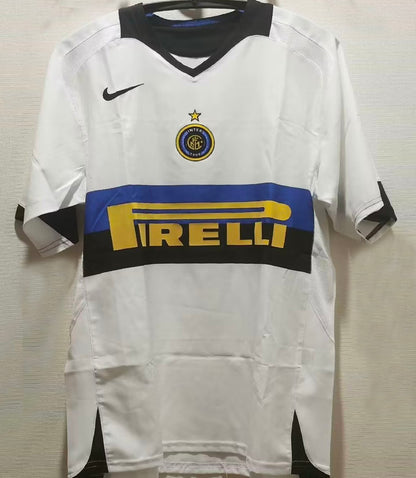 Jersey 2005/06 Inter Milan Visitante Manga corta Versión Fan Retro