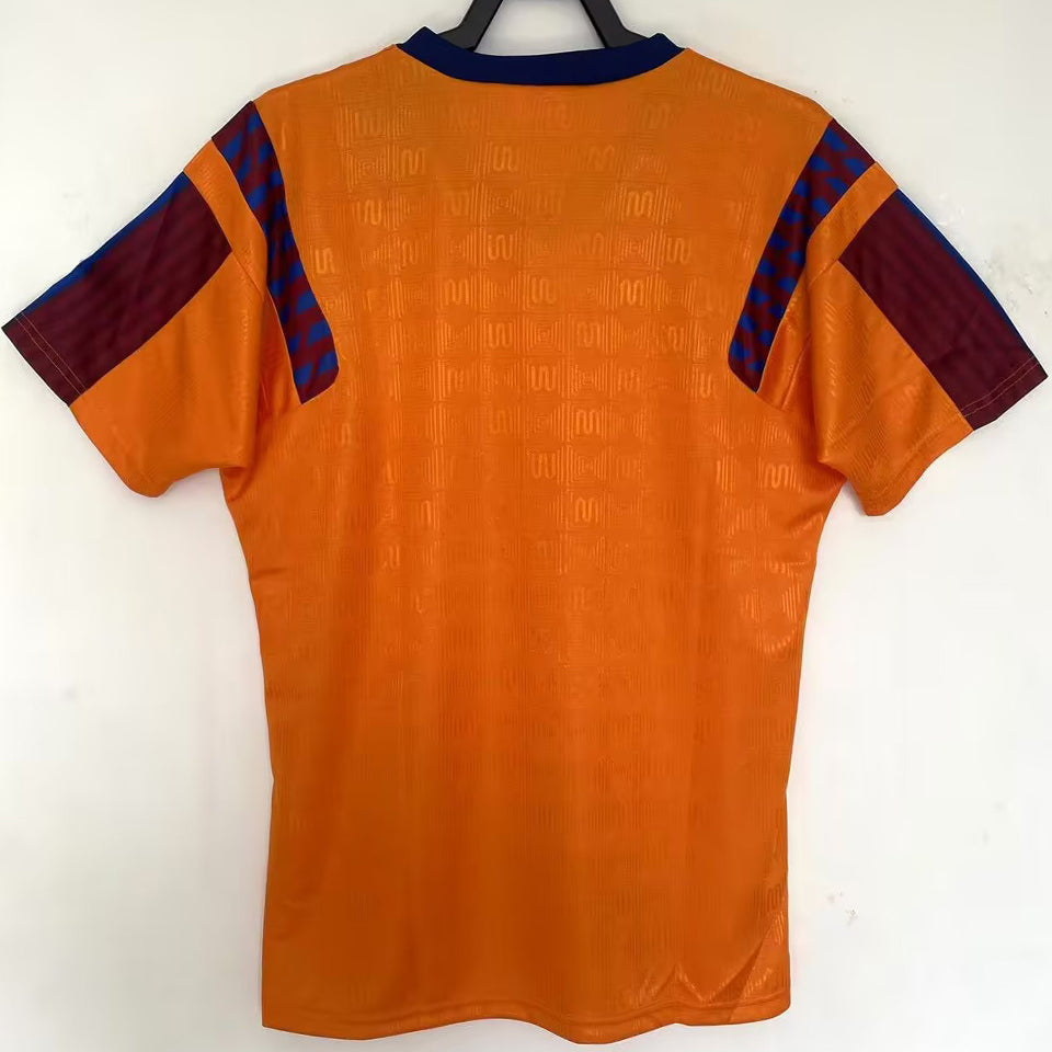 Jersey 1989/1992 Barcelona Visitante Manga corta Versión Fan Retro