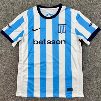 Jersey 2026/27 Racing Local Manga corta Versión Fan
