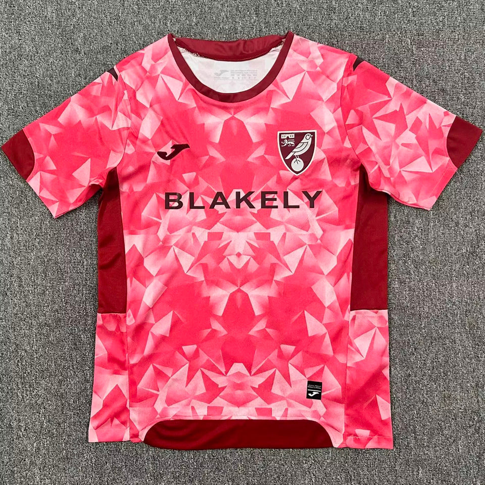 Jersey 2025/26 Norwich Tercero Manga corta Versión Fan