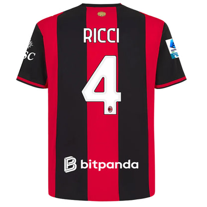 Jersey 2026/27 AC Milan Local Manga larga Versión Jugador