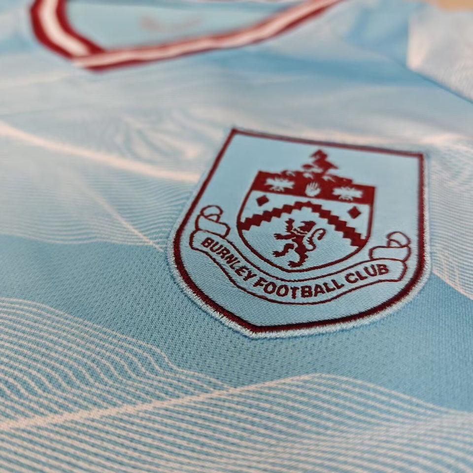 Jersey 2025/26 Burnley Visitante Manga corta Versión Fan