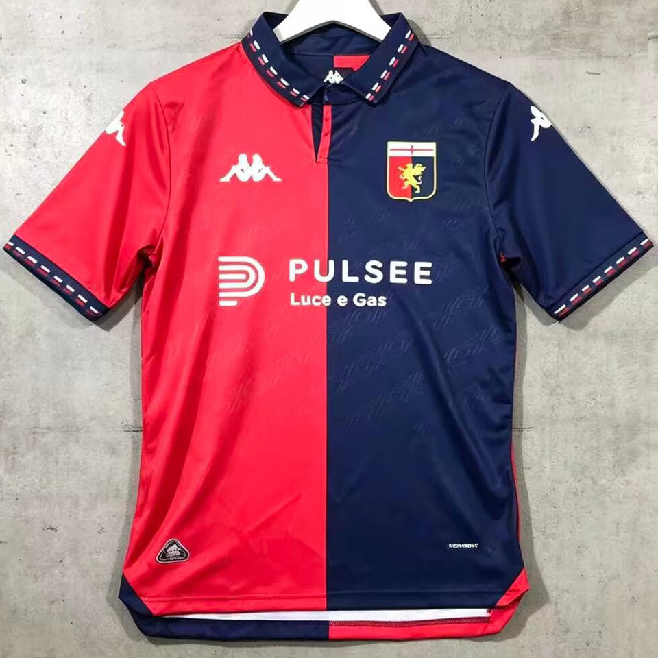 jersey 2026/27 genoa local manga corta versión fan