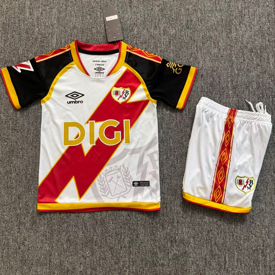 jersey 2026/27 rayo vallecano local manga corta niño