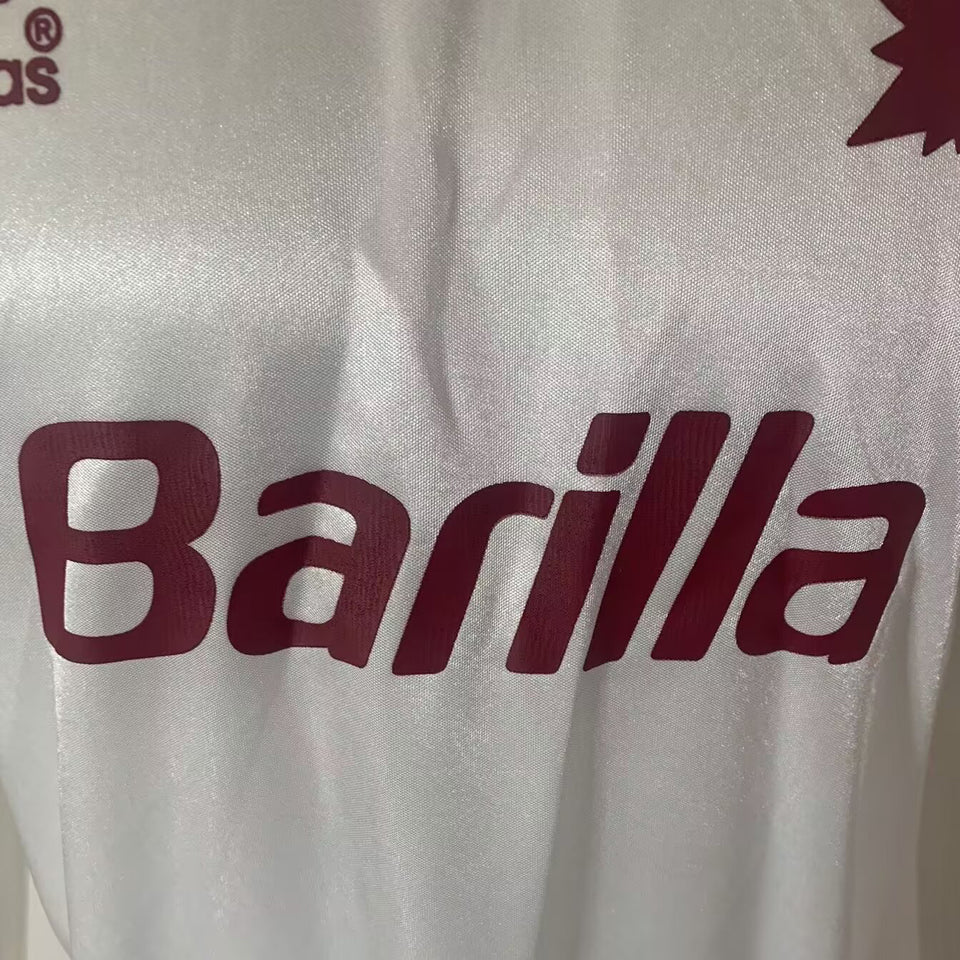 jersey 1992/94 roma visitante manga corta versión fan retro
