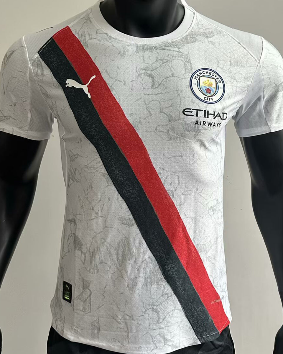 jersey 2025/26 manchester city visitante manga corta versión jugador