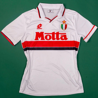 Jersey 1992/94 AC Milan Visitante Manga corta Versión Fan Retro