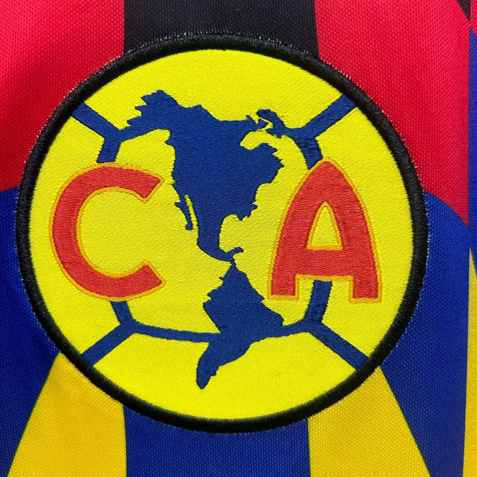 jersey 1995 club america local manga corta versión fan retro