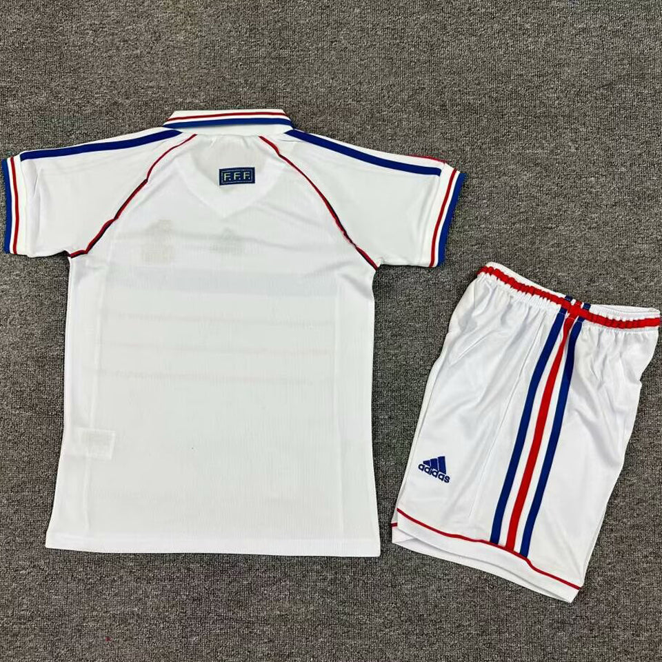 1998 Francia Visitante Niño Selecciones Retro