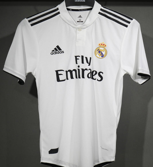 Jersey 2018/19 Real Madrid Local Manga corta Versión Jugador Retro