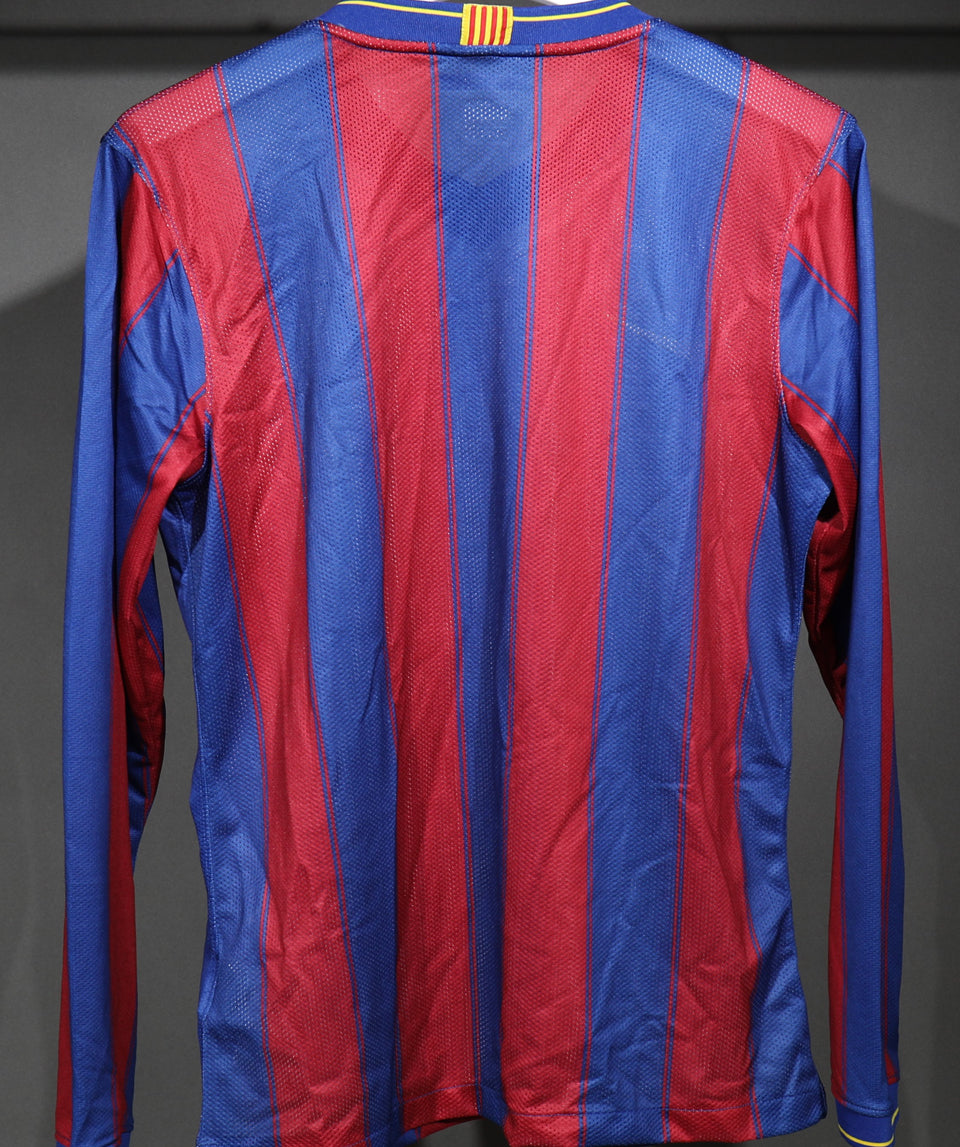 jersey 2009/10 a local manga larga versión jugador retro