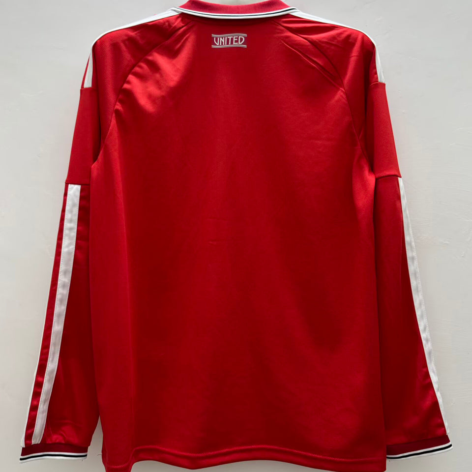 jersey 2026/27 manchester united local manga larga versión fan