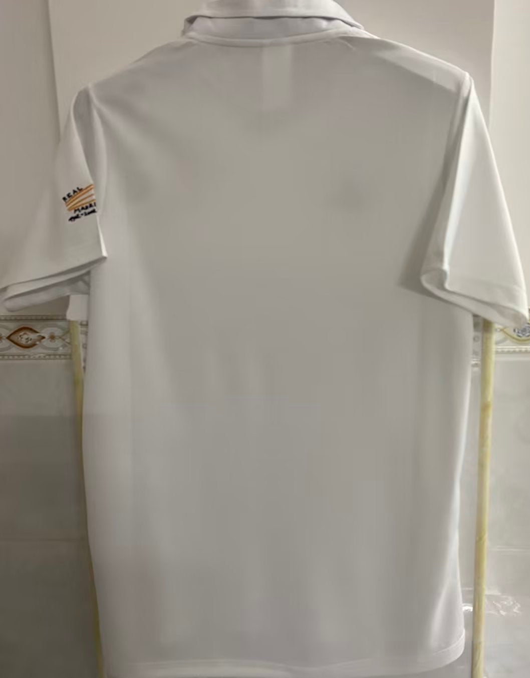 jersey 2002/03 real madrid local manga corta versión fan retro