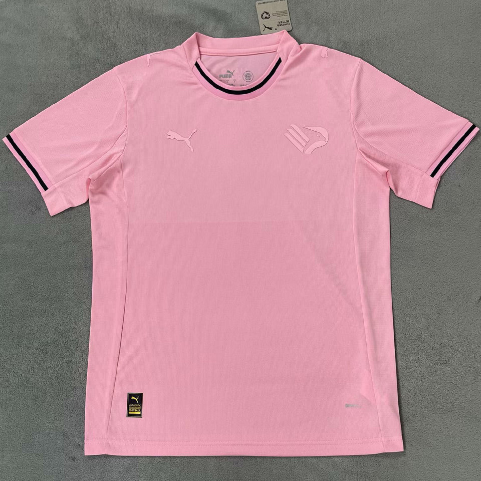 jersey 2025/26 palermo local manga corta versión fan