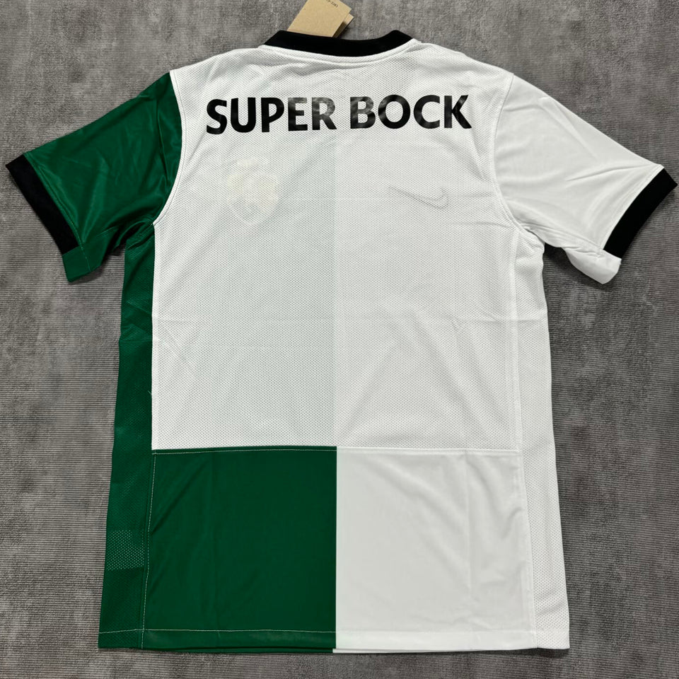 jersey 2025/26 sporting lisbon especial manga corta versión fan