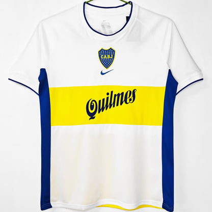 Jersey 2001/2002 Boca Visitante Manga corta Versión Fan Retro