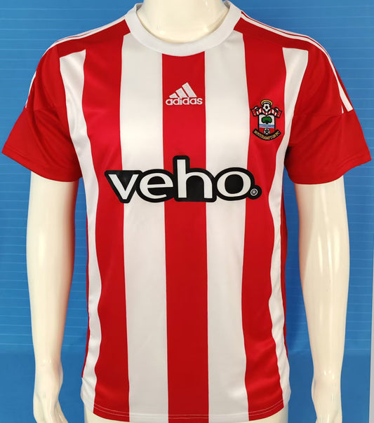 Jersey 2015/2016 Southampton Local Manga corta Versión Fan Retro