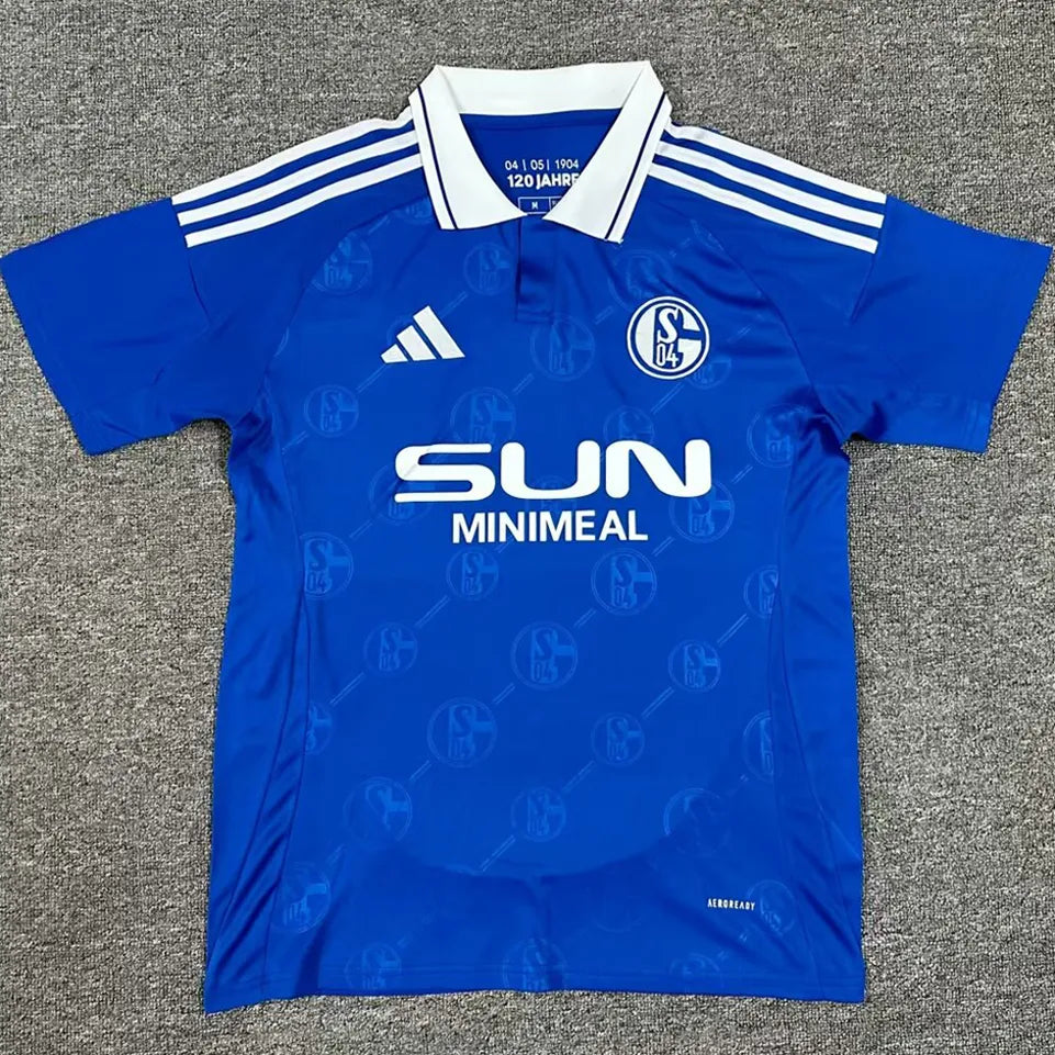 Jersey 2024/25 Schalke 04 Local Manga corta Versión Fan