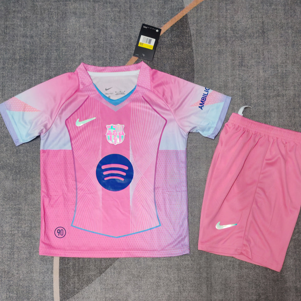 jersey 2025/26 barcelona especial manga corta niño