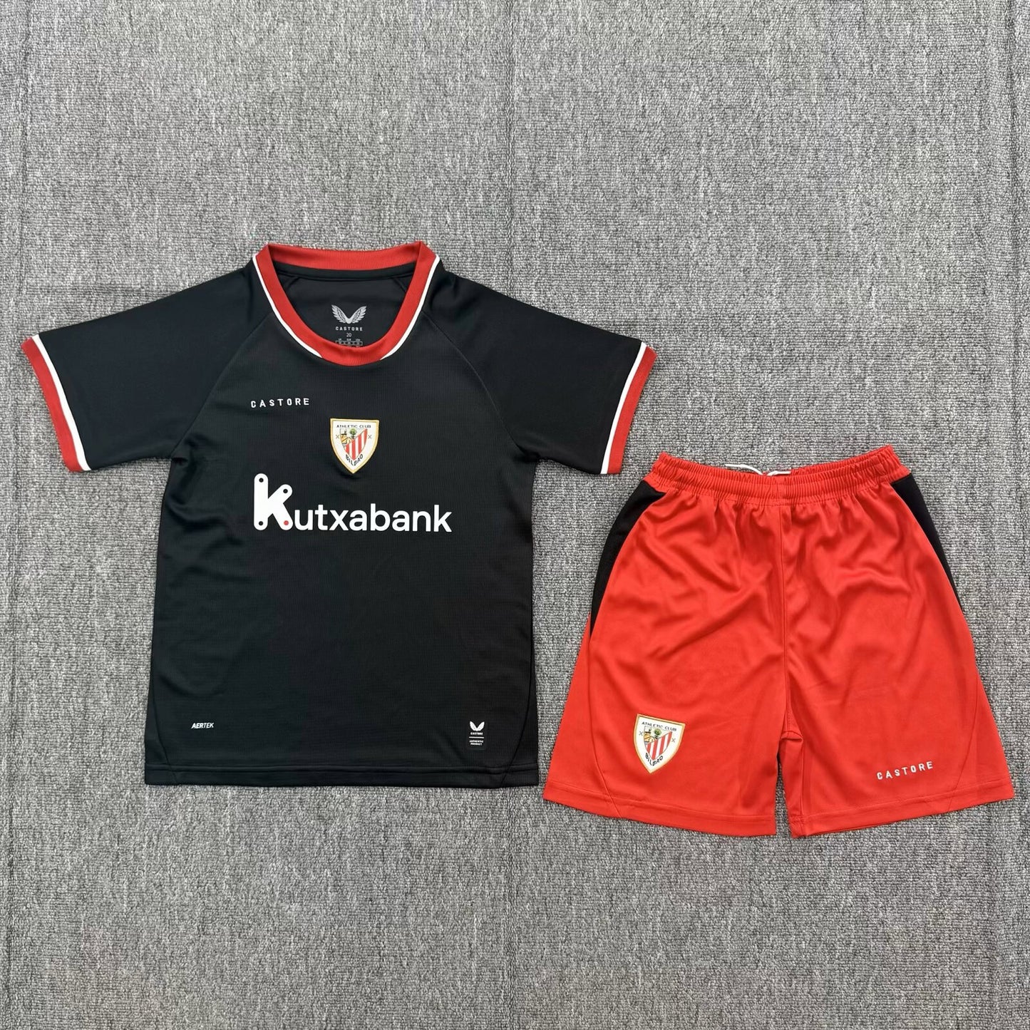 jersey 2026/27 bilbao at visitante manga corta niño