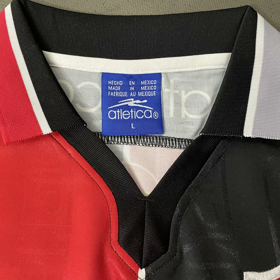 Jersey 1998/99 Atlas Local Manga corta Versión Fan Retro