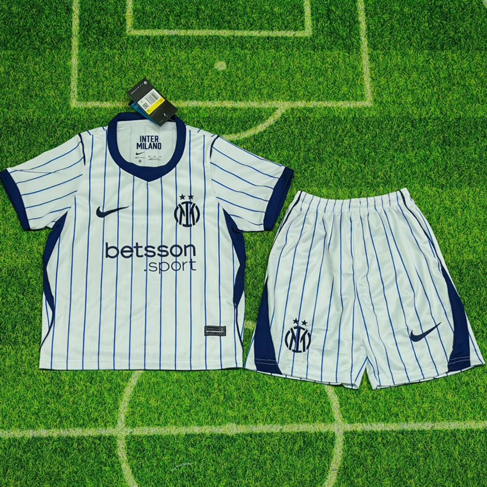 jersey 2026/27 inter milan visitante manga corta niño