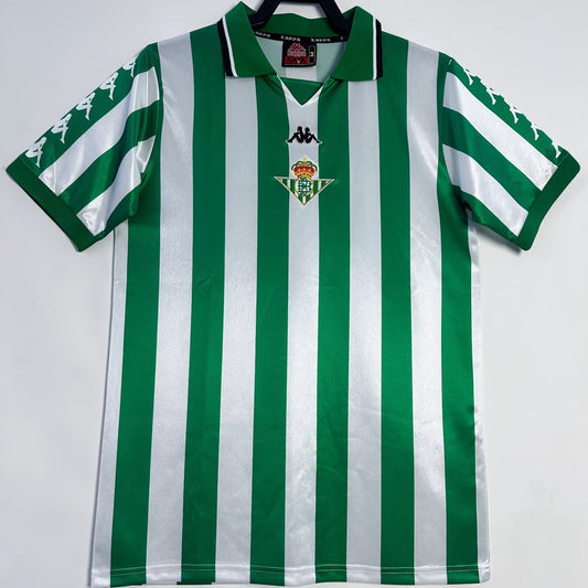 Jersey 1999/2000 R BTS Local Manga corta Versión Fan Retro