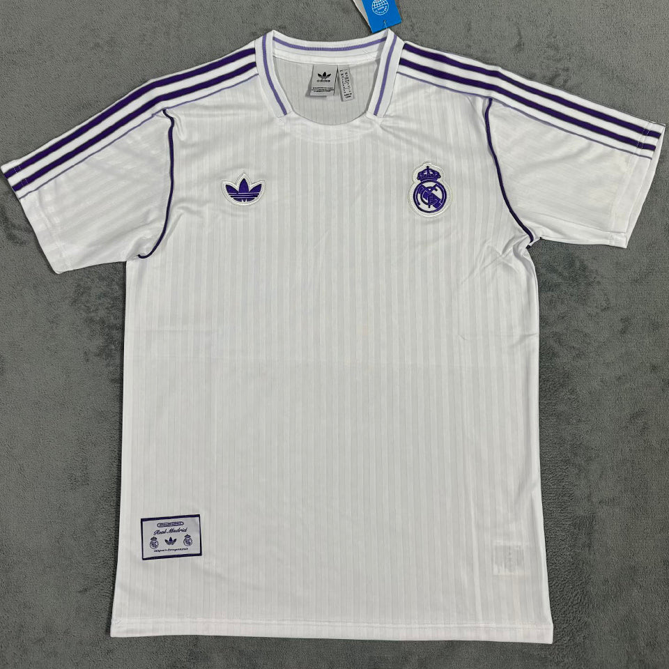 jersey 2025 real madrid especial manga corta versión fan retro