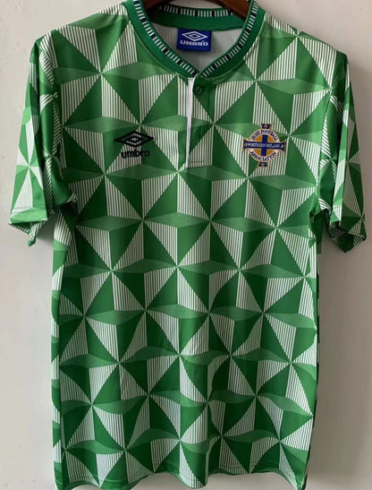 1990/92 North Ireland Local Versión Fan Selecciones Retro