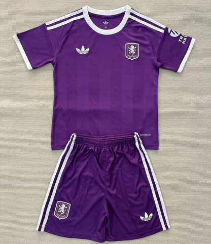 Jersey 2025/26 Aston Villa Portero Manga corta Niño
